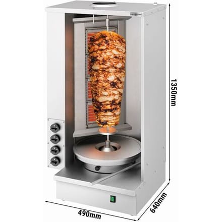 GGM Gastro Gas Shawarma-/ Döner Grill - 4 Brenner - max. 60 kg