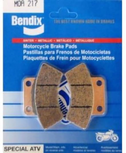bendix remblok voor polaris 250 scrambler quad 1990 tot 1993 moa217 nieuw