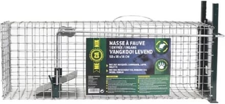 Mecanix Premium Rattenvangkooi | 50 x 18 x 18 cm