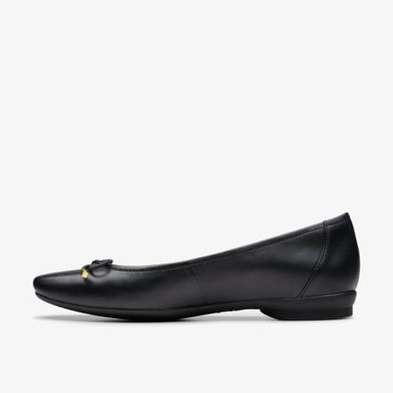 Candra Licht Zwarte Leren Schoenen