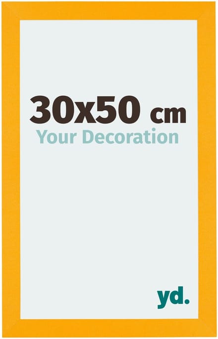 Your Decoration - Fotokader 30x50 cm - MDF - Geel - Mura
