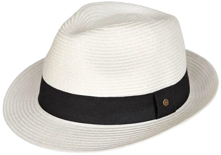 Harley Trilby – Zonnehoed Dames & Heren UV Werend - Maat: L-XL: 61 cm - Ivory