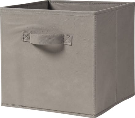 CALICOSY - Set van 2 opvouwbare stoffen opbergkubussen 28x28x28cm