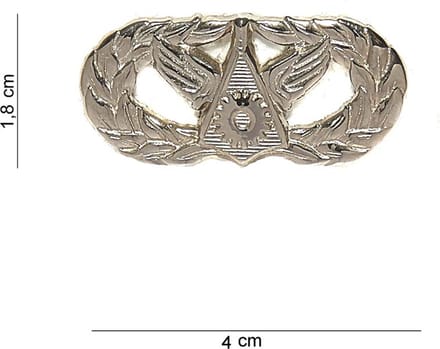 Embleem metaal Civil engineer badge pin