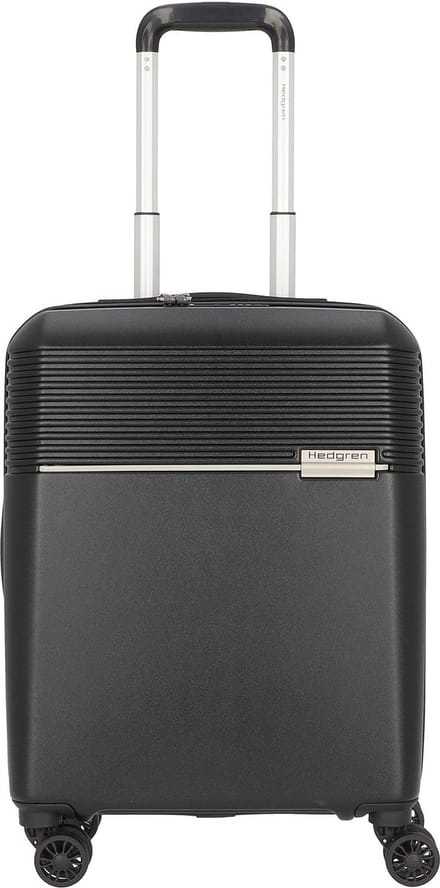 Hedgren Trolley Stripe XS Spinner XS Black Zwart 54cm