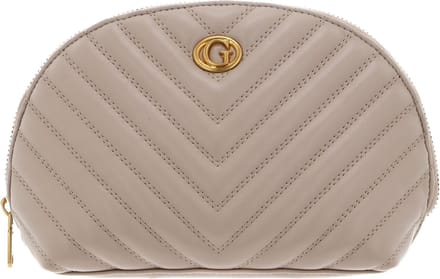GUESS Utensil zak Cosmetische tas Dome Cosmetic Pouch Beige