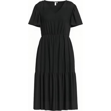 QS - female - Viscose jurk met print all-over