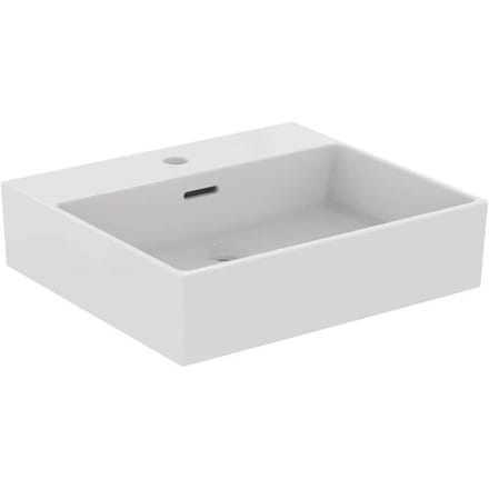 Ideal Standard Extra - Wastafel 50x45 cm, met overloop, met kraangat, wit T372601