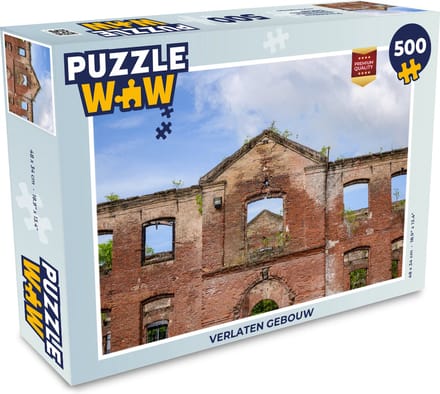 Puzzel Verlaten gebouw - Legpuzzel - Puzzel 500 stukjes