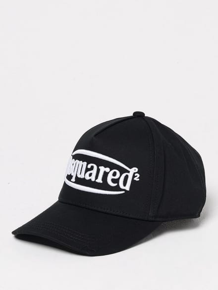 Oval Logo Baseball Cap Kids - Black Hats