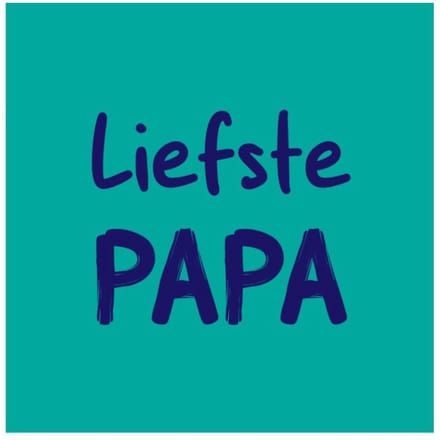 Magneettegeltje Liefste Papa