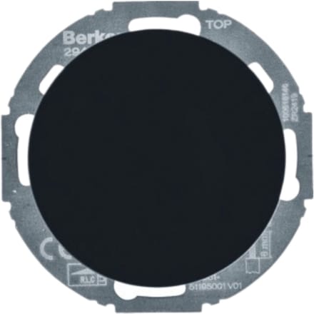 Hager Univ. draaidimmer comf (R, L, C, LED), soft-klik, R.classic, zw