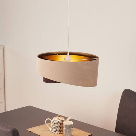 Maco Design Hanglamp Arianna in gelaagde look, 2-kleurig