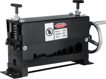 Happyment Kabelstripmachine - Elektrisch - 1.5-38mm - Draadstripper - Kabelpeller
