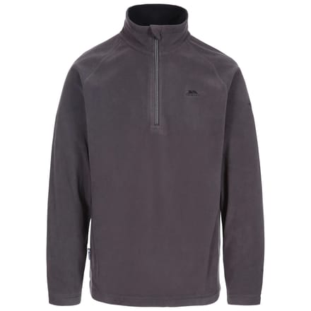 Trespass fleecevest/fleecepullover Blackford - Heren Microfleece At100 Donkergrijs