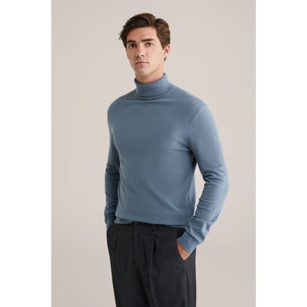 WE Fashion Pullover Greyish Blue Taglia: S | Dolcevita Outlet | Uomo | Blu
