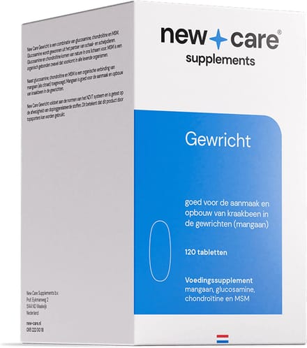 New Care Glucosamine Chondroïtine MSM - voor gewrichten - NZVT - 120 tabletten