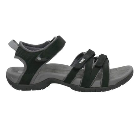Teva W TIRRA LEATHER Dames Sandalen - BLACK