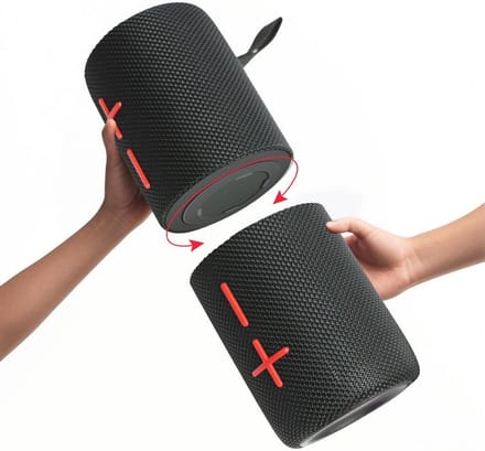 2-in-1 Draagbare Splitbare 40W Dubbele Bluetooth-Luidspreker met Waterdicht en Diepe Bas - 24 Uur Speeltijd en Echte Draadloze Koppeling