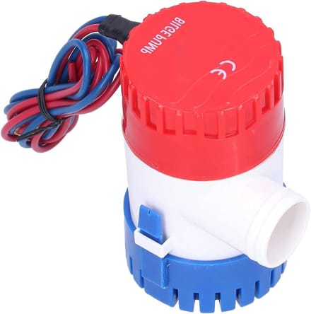 Bilgepomp - Waterpomp Dompelpomp - Boot Drainage - Marine Grade ABS - 4165 L/U - Zwart