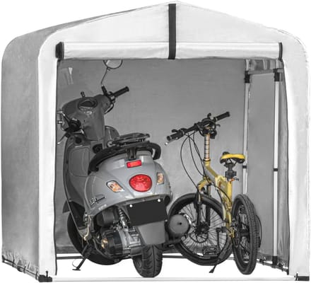 "GTB® Fietsenberging - Fietsenstalling - Fietsenhok - Grijs - 159cm x 159cm x 165cm "