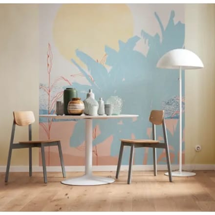 Fotobehang Banana Leaves - Meerkleurig - 2,80m X 250cm