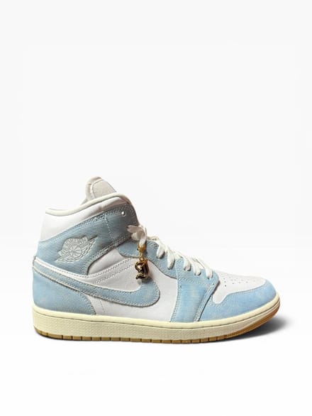 Jordan 1 MID (Special Edition) Blue Sail - Maat 43 (Doos Zonder Deksel)