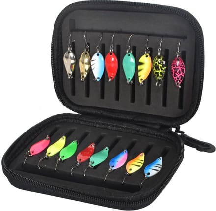 Dailygoods- Kunstaas 170 Stuks - Visaas met Doos - Spinning-Aas - Vis