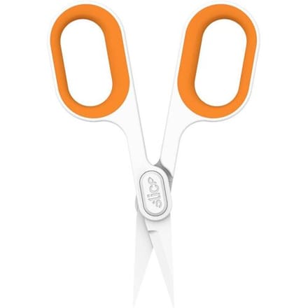 Slice 10546 Universele schaar Linkshandig, Rechtshandig 132 mm Oranje, Wit
