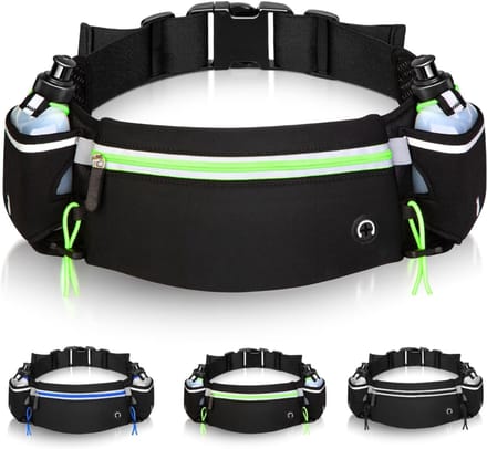Quvo® Flipbelt - Hardloopriem - Running Belt - Groen- 23cm x 18cm x 6cm