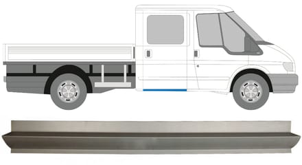 Reparatie dorpel voor Ford Transit 2000-2013 / Links = Rechts (symmetrisch)