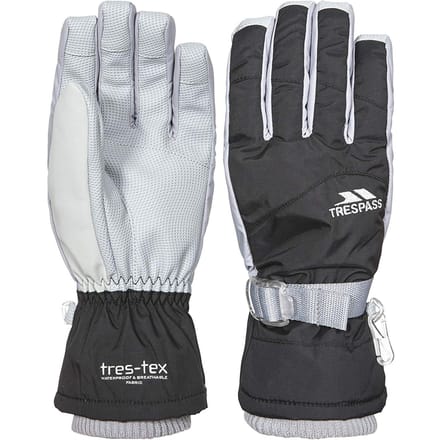 Trespass Vrouwen/dames Vizza II-handschoenen (Zwart)