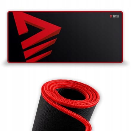 Grote Gaming Muismat XL 70x30cm Speed Oppervlak met Gestikte Randen
