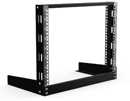 Lanview 19 DESKTOP SHELF 8U W=600 D=300 BLACK (DEMOUNTED) (LVR08U63BL)