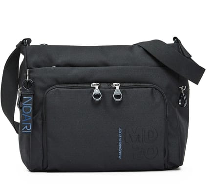 MANDARINA DUCK schoudertas handtas MD20 Crossover Bag Black zwart