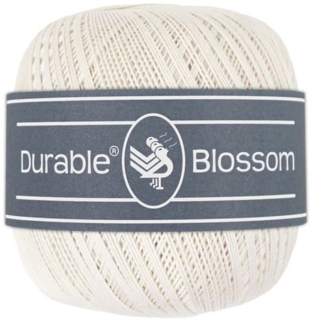 Durable Blossom - 326 Ivory - Verfijnd Gemerceriseerd Katoen Garen