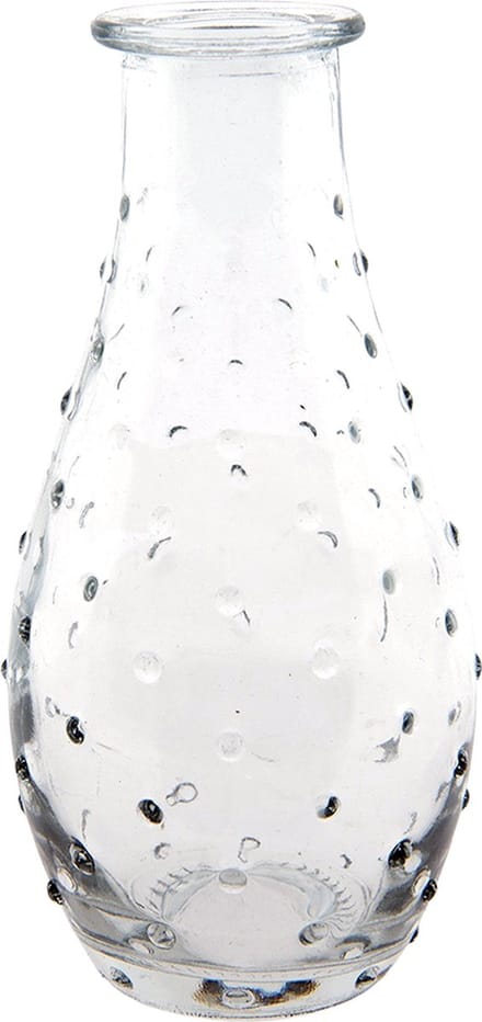 Clayre & Eef Vaas Ø 7x14 cm Glas