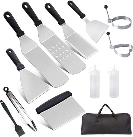 Lexium barbecue accessoires - barbecue tang - barbecue gereedschap - barbecue set