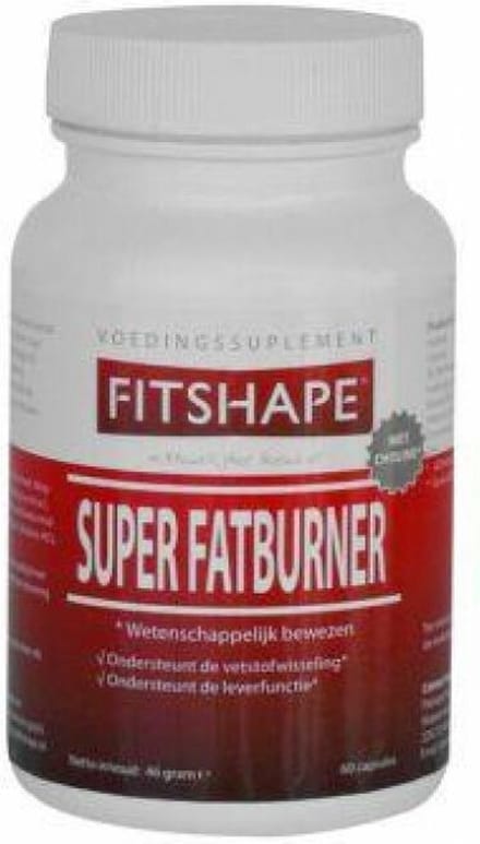 Fitshape Super Fat Burner - 60 capsules - Voedingssupplement