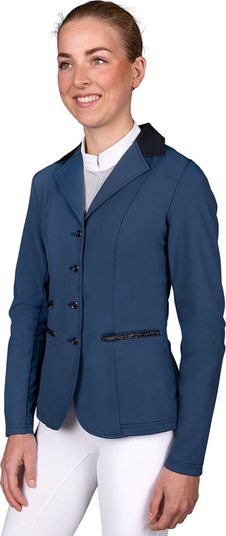 QHP Wedstrijdjas Juliet Petrol Blue - 36