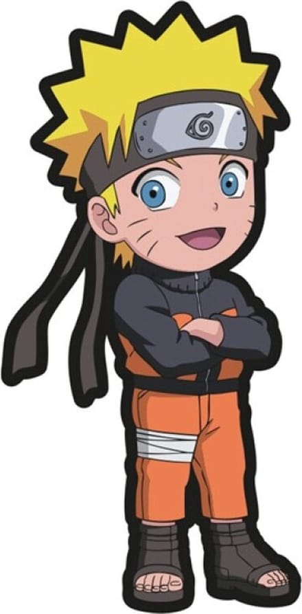 Naruto gevormd kussen