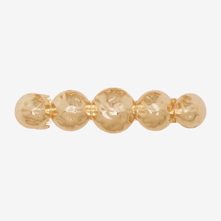 Gold Balls Hair Clip