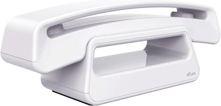 Draadloze Vaste Telefoon met Vintage Design en Groot Display
