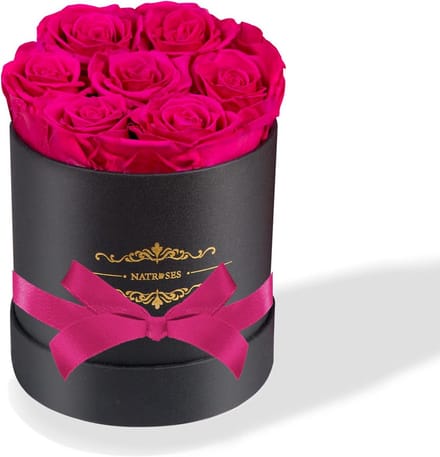 Eeuwigdurende rozen in luxe geschenkdoos, 3 jaar houdbaar