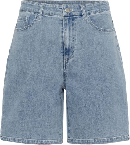 Saint Tropez PolinaSZ Jeans Shorts Dames Broek - Light Blue Denim
