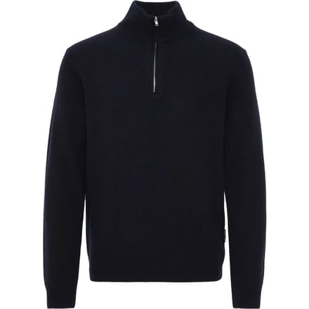 Halflange wolachtige trui met rits Casual Friday Karl