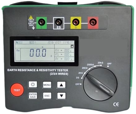 Isolatietester Meter - Weerstandsmeter Megger - Elektrische Inspectie - Digitale Weergave - 209 kOhm - One Color