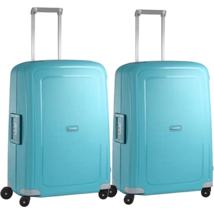 Samsonite S'Cure Spinner 69cm Duo Pack Aqua Blue