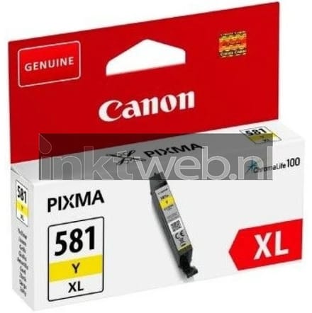 Canon CLI-581XL geel (Origineel Hoge Capaciteit)