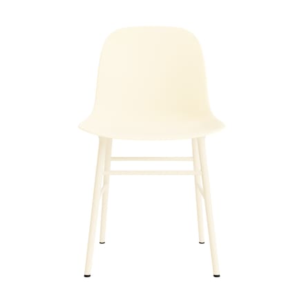 Normann Copenhagen Form stoel met metalen frame - NormannCopenhagenFormCream
